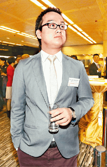■新世界主席鄭家純三公子鄭志明。資料圖片
