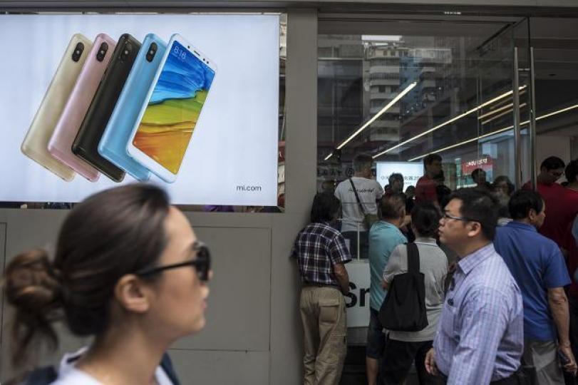 ■小米出貨量按年增1,320萬部。資料圖片 ■小米出貨量按年增1,320萬部。資料圖片