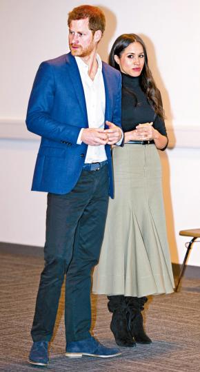 ■哈里與梅根周六於溫莎堡聖佐治教堂舉行婚禮。資料圖片■梅根父親馬克爾承認造假相。 ■哈里與梅根周六於溫莎堡聖佐治教堂舉行婚禮。資料圖片■梅根父親馬克爾承認造假相。