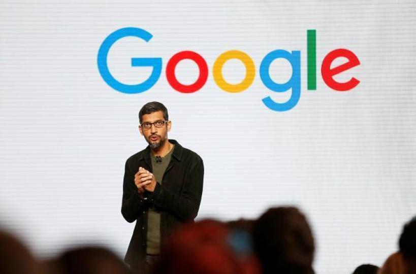 ■Google行政總裁Sundar Pichai。資料圖片