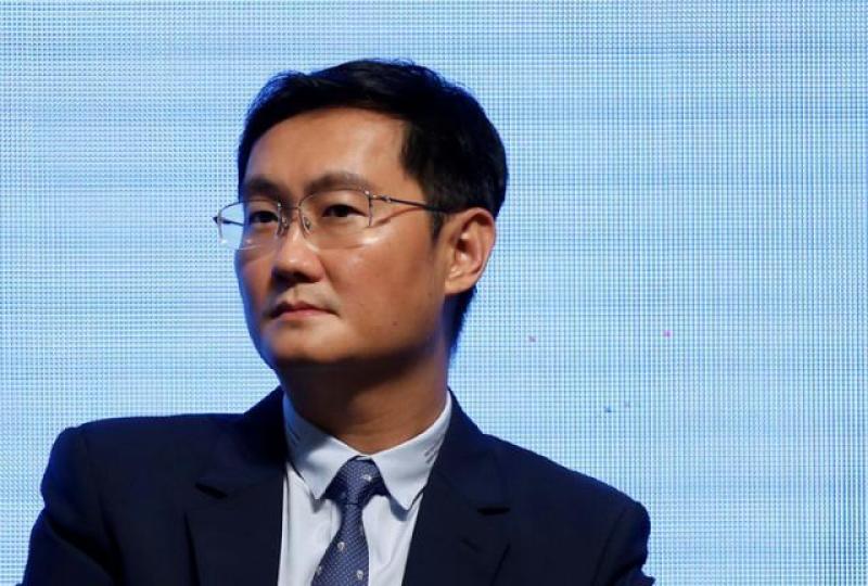 ■騰訊今年首季業績勝預期。圖為主席馬化騰。資料圖片 ■騰訊今年首季業績勝預期。圖為主席馬化騰。資料圖片