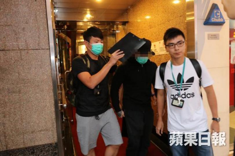 ■涉不良營商的健身中心職員落網。 ■涉不良營商的健身中心職員落網。