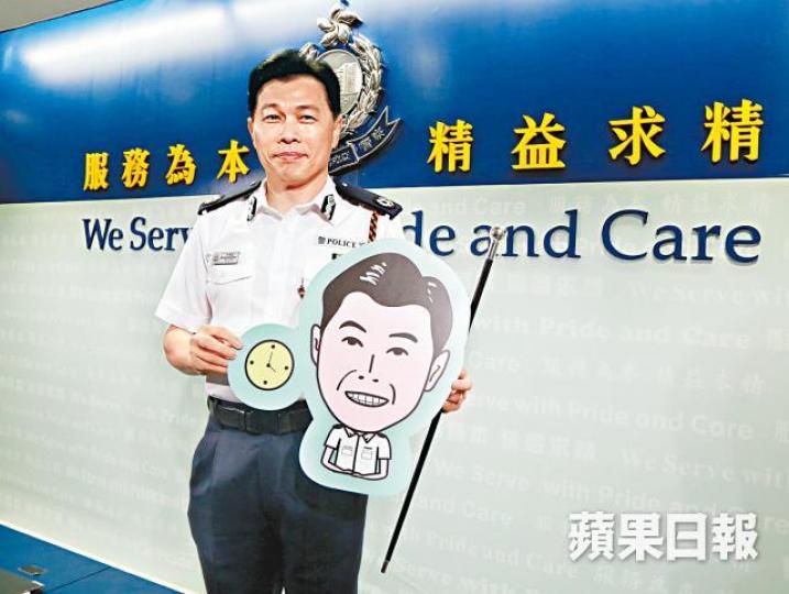 ■許稱希望他的嘜頭令人感到開心。 ■許稱希望他的嘜頭令人感到開心。