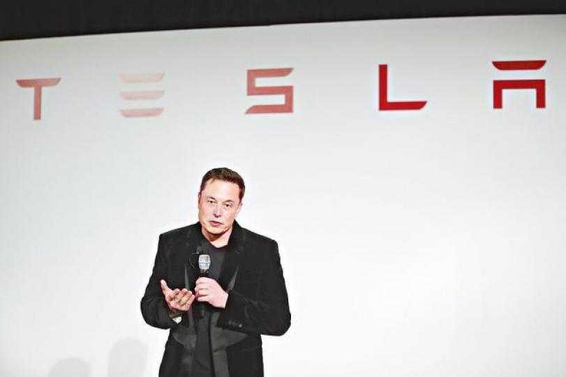 ■Tesla創辦人兼行政總裁馬斯克。資料圖片 ■Tesla創辦人兼行政總裁馬斯克。資料圖片