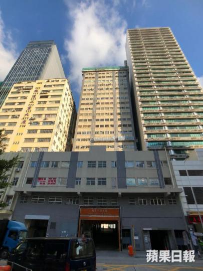 ■新蒲崗太子工業大廈。 ■新蒲崗太子工業大廈。