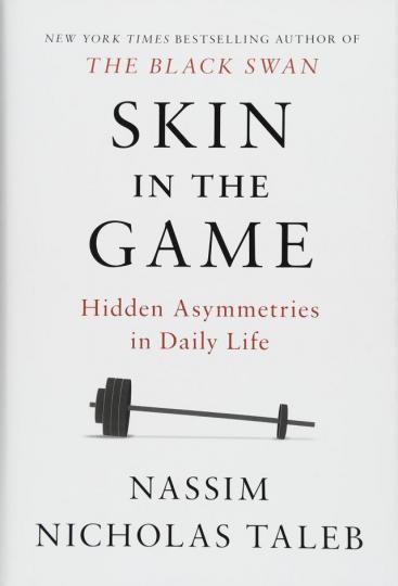 ■誠意推介Nassim Taleb的《Skin in the Game》給投機市場打滾的人。 互聯網圖片 ■誠意推介Nassim Taleb的《Skin in the Game》給投機市場打滾的人。 互聯網圖片