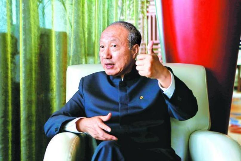 ■海航主席陳峰年初受訪時承認集團流動性出問題。 ■海航主席陳峰年初受訪時承認集團流動性出問題。