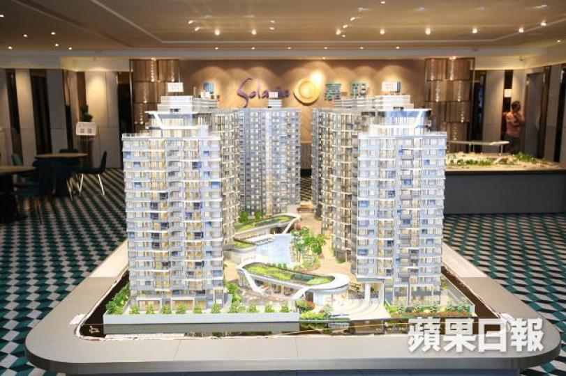 ■大埔白石角嘉熙周六開售首批238伙。 ■大埔白石角嘉熙周六開售首批238伙。