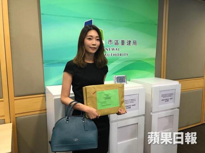 ■英皇國際代表。何耀勤攝 ■英皇國際代表。何耀勤攝