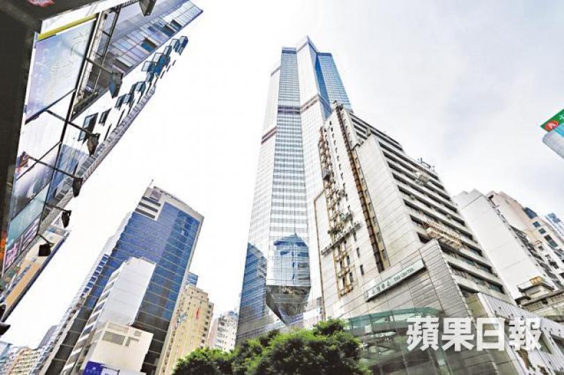 ■中環中心全數75%業權涉及47層樓面已完成分貨。資料圖片 ■中環中心全數75%業權涉及47層樓面已完成分貨。資料圖片