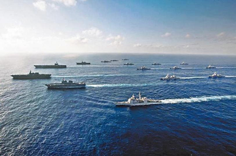 ■美國第七艦隊隸屬印度洋-太平洋司令部旗下的太平洋艦隊。■哈里斯(中)指中國是美國最大的長期威脅。 ■美國第七艦隊隸屬印度洋-太平洋司令部旗下的太平洋艦隊。■哈里斯(中)指中國是美國最大的長期威脅。