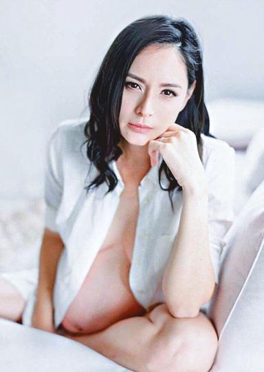 ■下月生得的Ana R.揚言已急不及待想見囝囝。 ■下月生得的Ana R.揚言已急不及待想見囝囝。