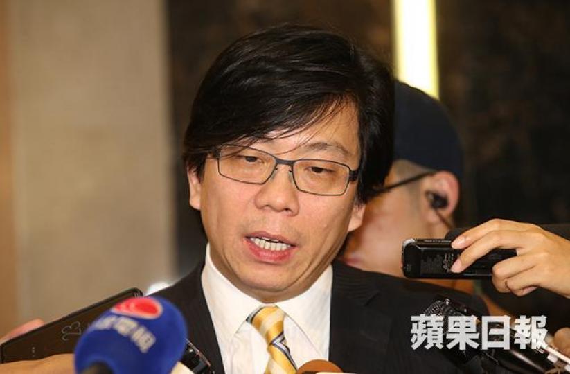 ■林耀強強調,今次參選是希望律師會能更多推廣義務法律服務,並在法治受衝擊時作出適時反應。 ■林耀強強調,今次參選是希望律師會能更多推廣義務法律服務,並在法治受衝擊時作出適時反應。