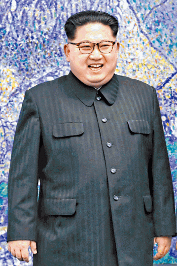 ■北韓領袖金正恩