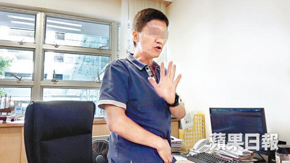 ■涉事男職員於IVE柴灣分校任職,他否認曾非禮女同事。何頴賢攝■IVE柴灣分校 ■涉事男職員於IVE柴灣分校任職,他否認曾非禮女同事。何頴賢攝■IVE柴灣分校
