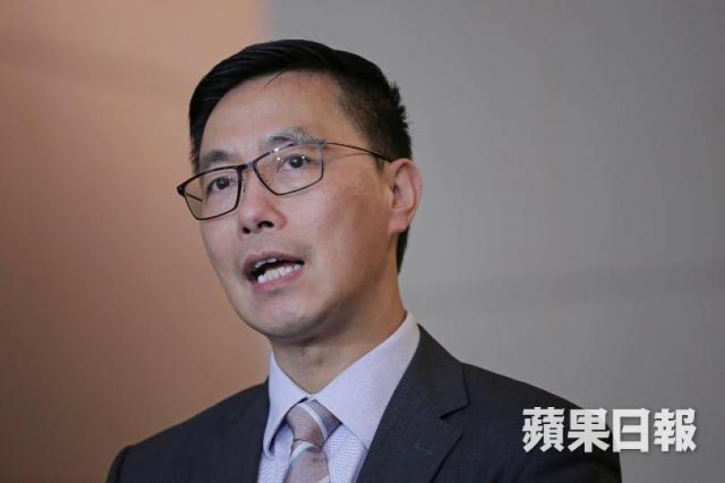 ■教育局長楊潤雄昨稱,應全本教科書配合前文後理檢視用字是否有問題。何頴賢攝 ■教育局長楊潤雄昨稱,應全本教科書配合前文後理檢視用字是否有問題。何頴賢攝