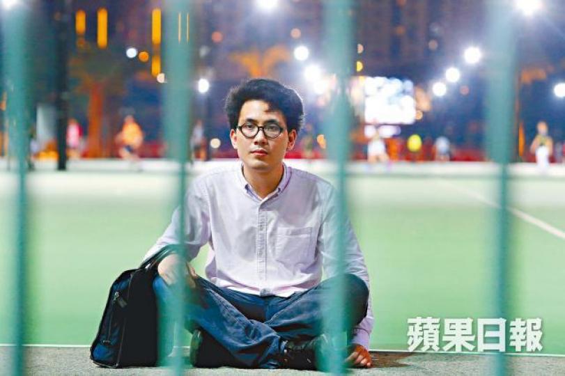 ■浸大生陳樂行因佔領普通話中心事件在內地遭恐嚇。王子俊攝■全港大專院校學生會前年在中大舉行六四論壇,陳樂行有份出席。資料圖片 ■浸大生陳樂行因佔領普通話中心事件在內地遭恐嚇。王子俊攝■全港大專院校學生會前年在中大舉行六四論壇,陳樂行有份出席。資料圖片
