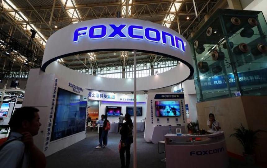 ■工業富聯上市後估計市值達5,000億元,是A股罕見巨無霸。 ■工業富聯上市後估計市值達5,000億元,是A股罕見巨無霸。