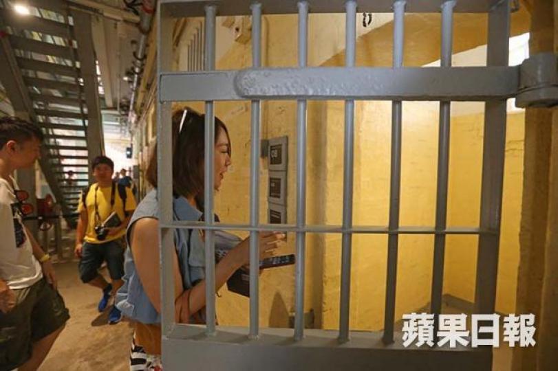 ■「大館」建築群中的域多利監獄。 資料圖片 ■「大館」建築群中的域多利監獄。 資料圖片