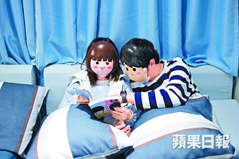 ■大大與小妹開頁兩年時間換來18萬粉絲。方家遠攝 ■大大與小妹開頁兩年時間換來18萬粉絲。方家遠攝