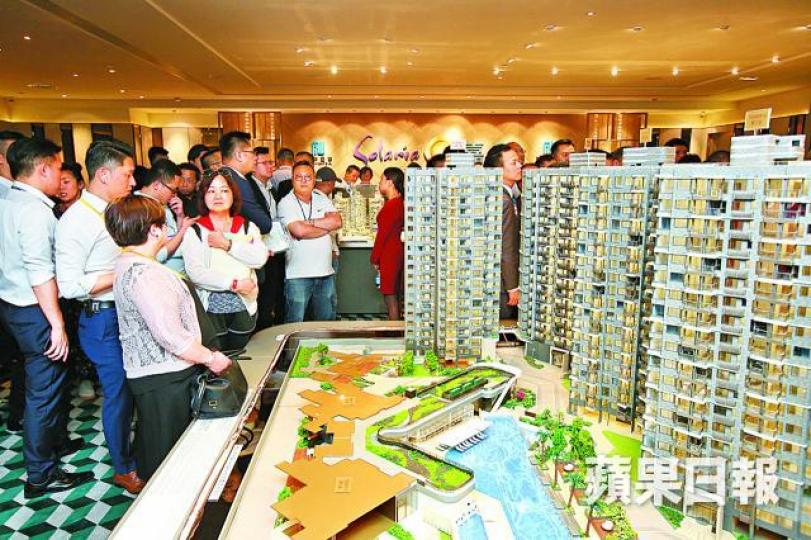 ■嘉熙首輪「一Q清」後,發展商乘勢加推198伙。資料圖片 ■嘉熙首輪「一Q清」後,發展商乘勢加推198伙。資料圖片