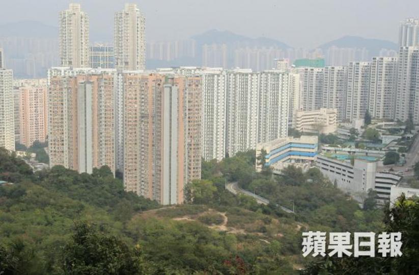 ■圖為柏架山一帶街景。資料圖片 ■圖為柏架山一帶街景。資料圖片