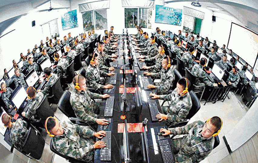 ■中國解放軍據報有專門攻擊外國政府及企業的網軍。■中國黑客盜取美軍「海龍計劃」的機密,當中涉潛艇作戰等數據。 ■中國解放軍據報有專門攻擊外國政府及企業的網軍。■中國黑客盜取美軍「海龍計劃」的機密,當中涉潛艇作戰等數據。