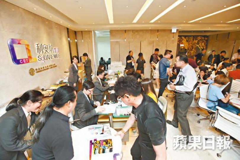 ■大角嘴利奧坊.凱岸成為恒地本年首個首輪沽清的新盤。資料圖片 ■大角嘴利奧坊.凱岸成為恒地本年首個首輪沽清的新盤。資料圖片