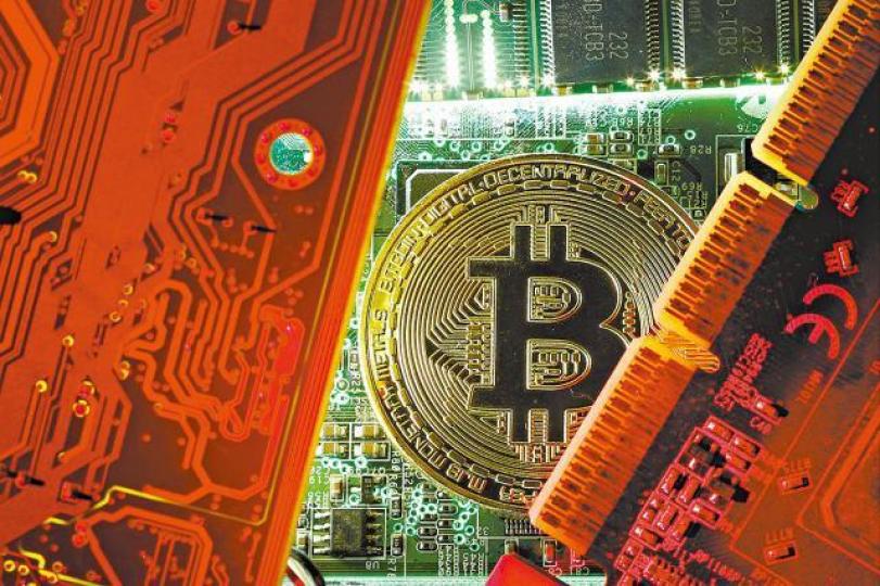 ■全球虛擬貨幣總市值較上周五減逾420億美元。 ■全球虛擬貨幣總市值較上周五減逾420億美元。