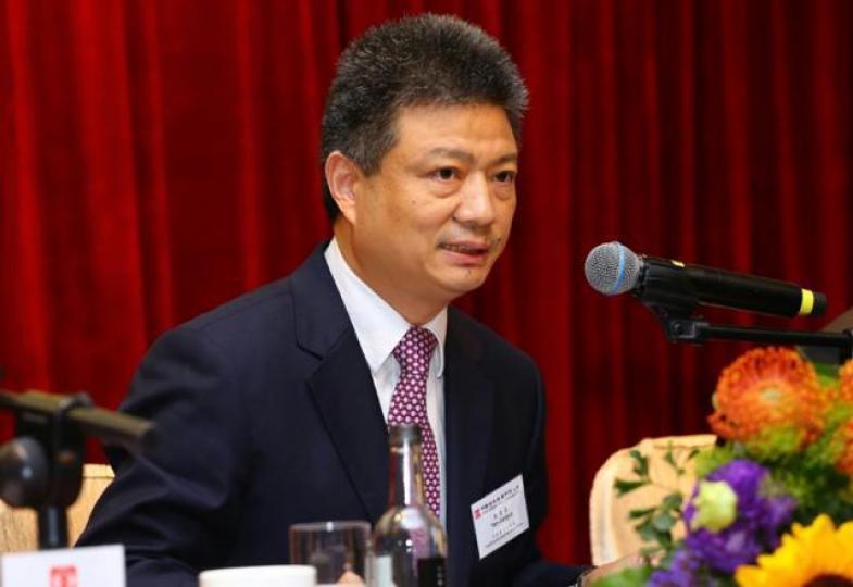 ■中海物業主席顏建國。資料圖片 ■中海物業主席顏建國。資料圖片