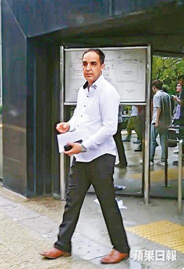■巴籍被告Majid Ayyaz否認以三合會成員身份行事。 ■巴籍被告Majid Ayyaz否認以三合會成員身份行事。