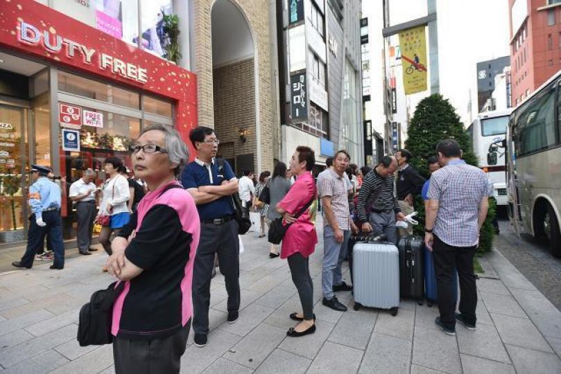 ■日本旅遊業復蘇,很大程度上是拜中國出境旅客按年持續大幅增長所賜。資料圖片 ■日本旅遊業復蘇,很大程度上是拜中國出境旅客按年持續大幅增長所賜。資料圖片