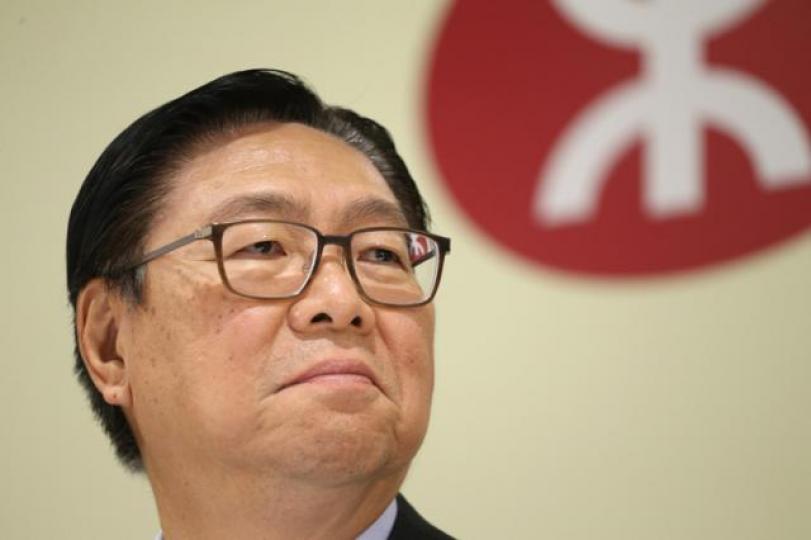 ■港鐵主席馬時亨對鋼筋造假事件的回應,招到各方劣評。資料圖片 ■港鐵主席馬時亨對鋼筋造假事件的回應,招到各方劣評。資料圖片