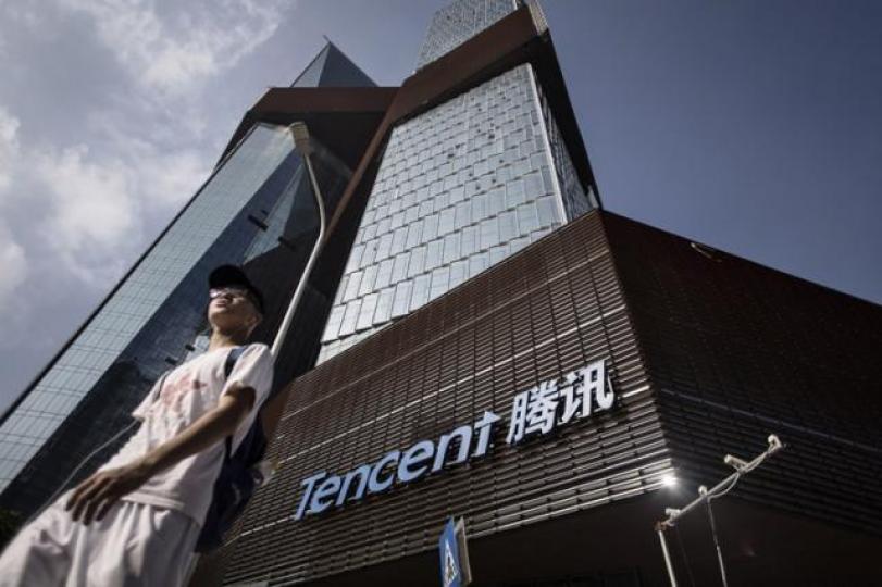 ■騰訊股價連續5個交易日收陰燭,整體走勢仍或偏軟,弱勢格局未能突破。資料圖片 ■騰訊股價連續5個交易日收陰燭,整體走勢仍或偏軟,弱勢格局未能突破。資料圖片