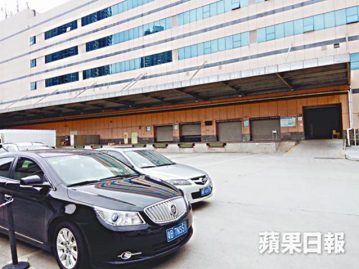 ■中興總部出貨場仍沒裝卸貨迹象。
