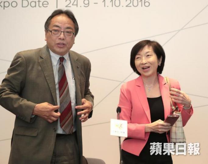 ■徐立之指羅范椒芬離任科技園公司董事局主席,不會對科技園發展有影響。資料圖片 ■徐立之指羅范椒芬離任科技園公司董事局主席,不會對科技園發展有影響。資料圖片