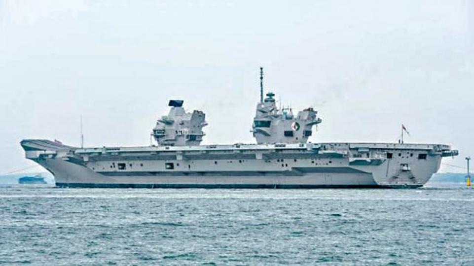 ■「伊利沙白女皇號」暫無艦載機。互聯網