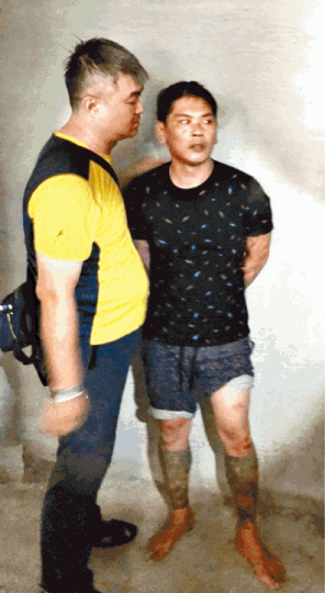 ■警方最終逮捕涉案的楊男。