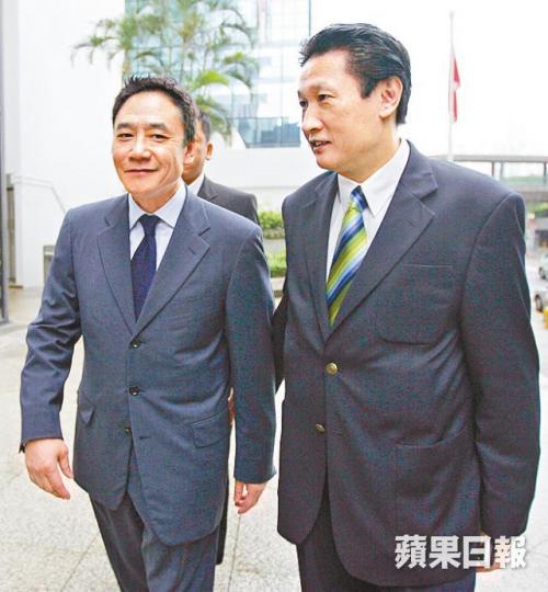■林炳昌（左）及徐家傑（右）與艾勤賢均被視為廉署剋星。