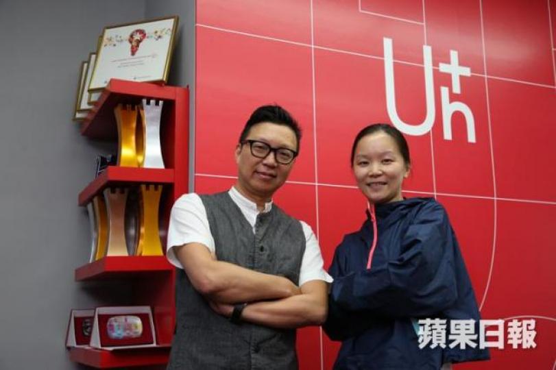 ■雖然Maggie已離開廣告公司,但前老闆Desmond(左)仍不斷支持她。 ■雖然Maggie已離開廣告公司,但前老闆Desmond(左)仍不斷支持她。