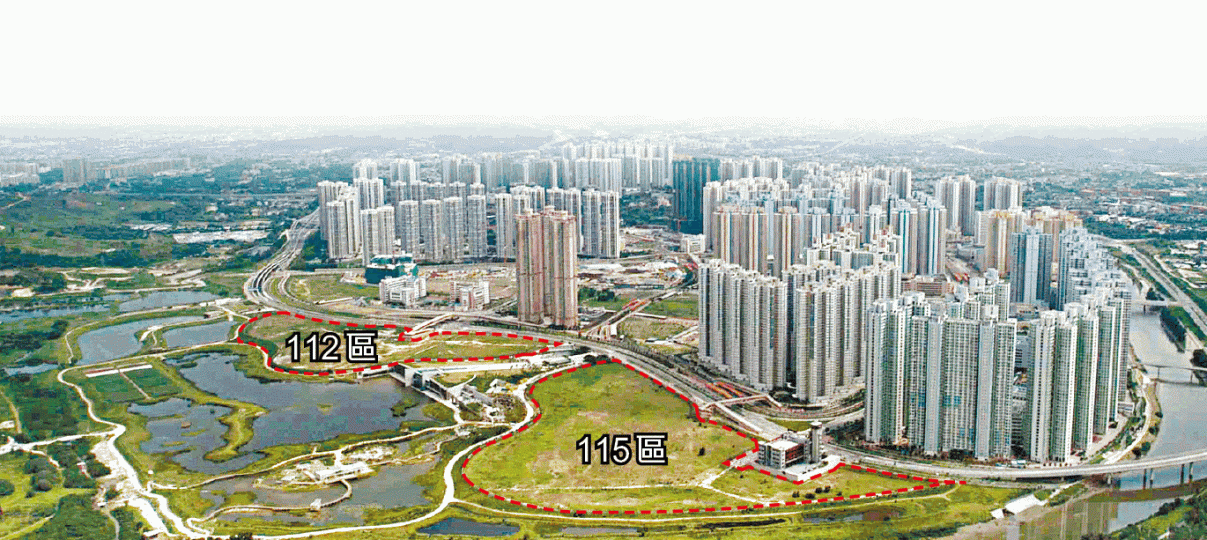 ■新地於天水圍第112及115區的住宅王國,大有機會拆細申請預售。資料圖片 ■新地於天水圍第112及115區的住宅王國,大有機會拆細申請預售。資料圖片