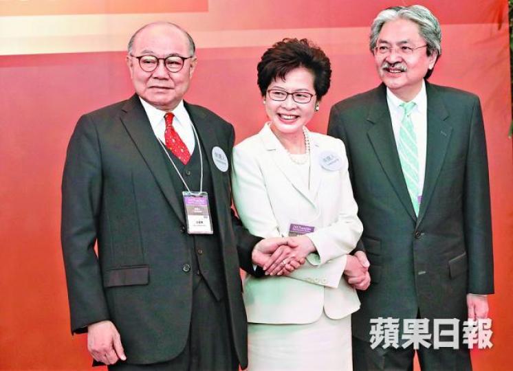 ■無綫新聞兩次在報道去年行政長官選舉時，遺漏部份候選人名字。資料圖片