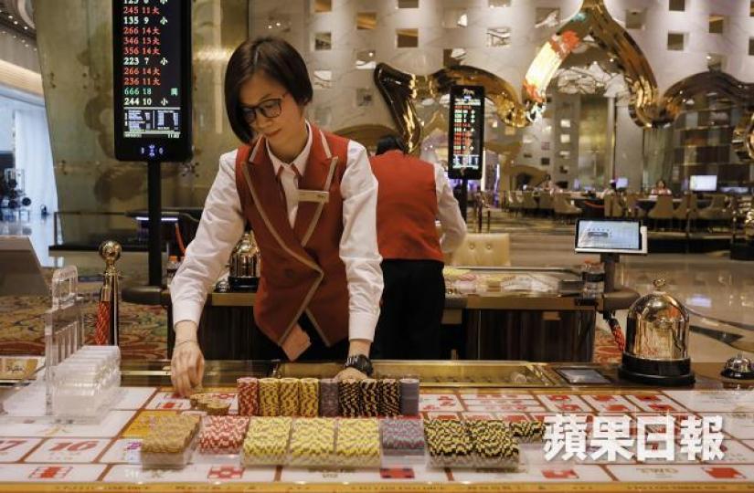 ■澳門博彩收入按月錄得近12%的跌幅。 ■澳門博彩收入按月錄得近12%的跌幅。