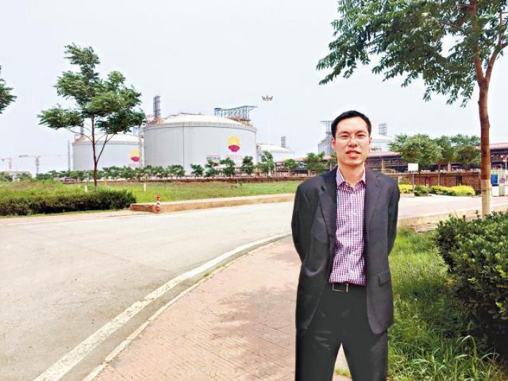 ■北燃藍天首席財務官譚文健料2020年總接卸能力提升至1,000萬噸。 ■北燃藍天首席財務官譚文健料2020年總接卸能力提升至1,000萬噸。