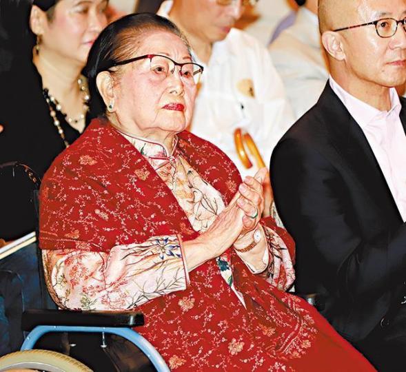 ■羅老太有一套養生哲學是不停勞動。 ■羅老太有一套養生哲學是不停勞動。