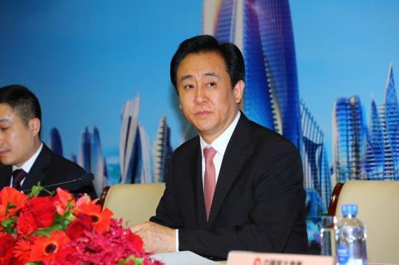 ■恒大主席許家印。資料圖片 ■恒大主席許家印。資料圖片