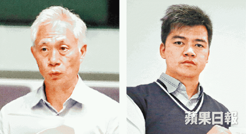■梁耀忠(左圖)昨首公開回應黃潤達(右圖)退黨。 ■梁耀忠(左圖)昨首公開回應黃潤達(右圖)退黨。