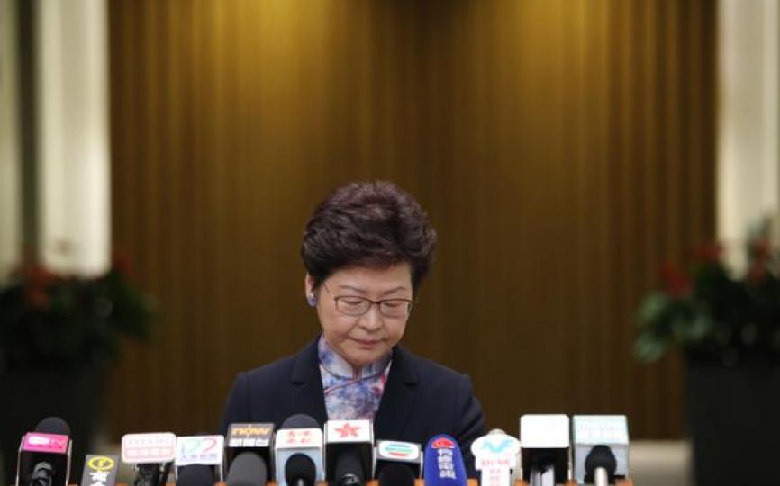 ■特首林鄭月娥 ■特首林鄭月娥