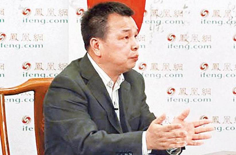 ■陳傑人經常批評內地時弊和公權,惹怒當局。 ■陳傑人經常批評內地時弊和公權,惹怒當局。