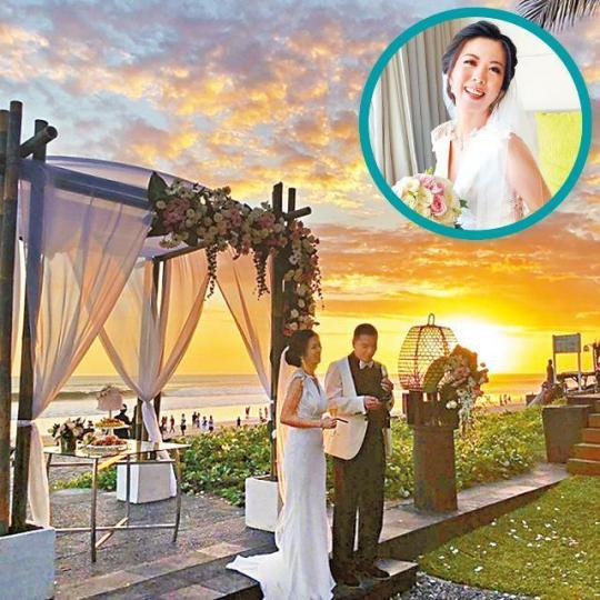 ■吳忠義日前於峇里與曾經離婚兩次的Beth(小圖)舉行婚禮。互聯網圖片■於15年病逝的司馬燕,生前喜愛在家開派對。資料圖片 ■吳忠義日前於峇里與曾經離婚兩次的Beth(小圖)舉行婚禮。互聯網圖片■於15年病逝的司馬燕,生前喜愛在家開派對。資料圖片